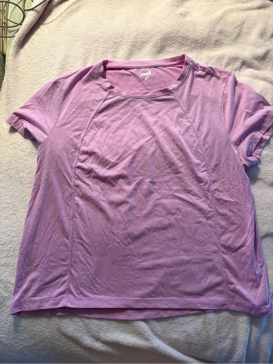 Avia Tops - Avia Light Purple Short-Sleeve Crewneck Athletic Tee